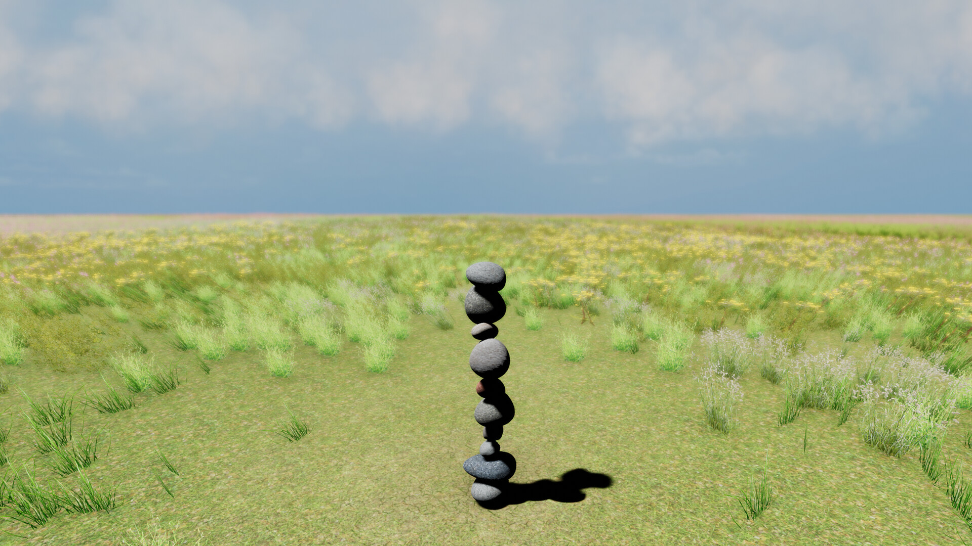 Cairn Stone Balancing Game Banner Image