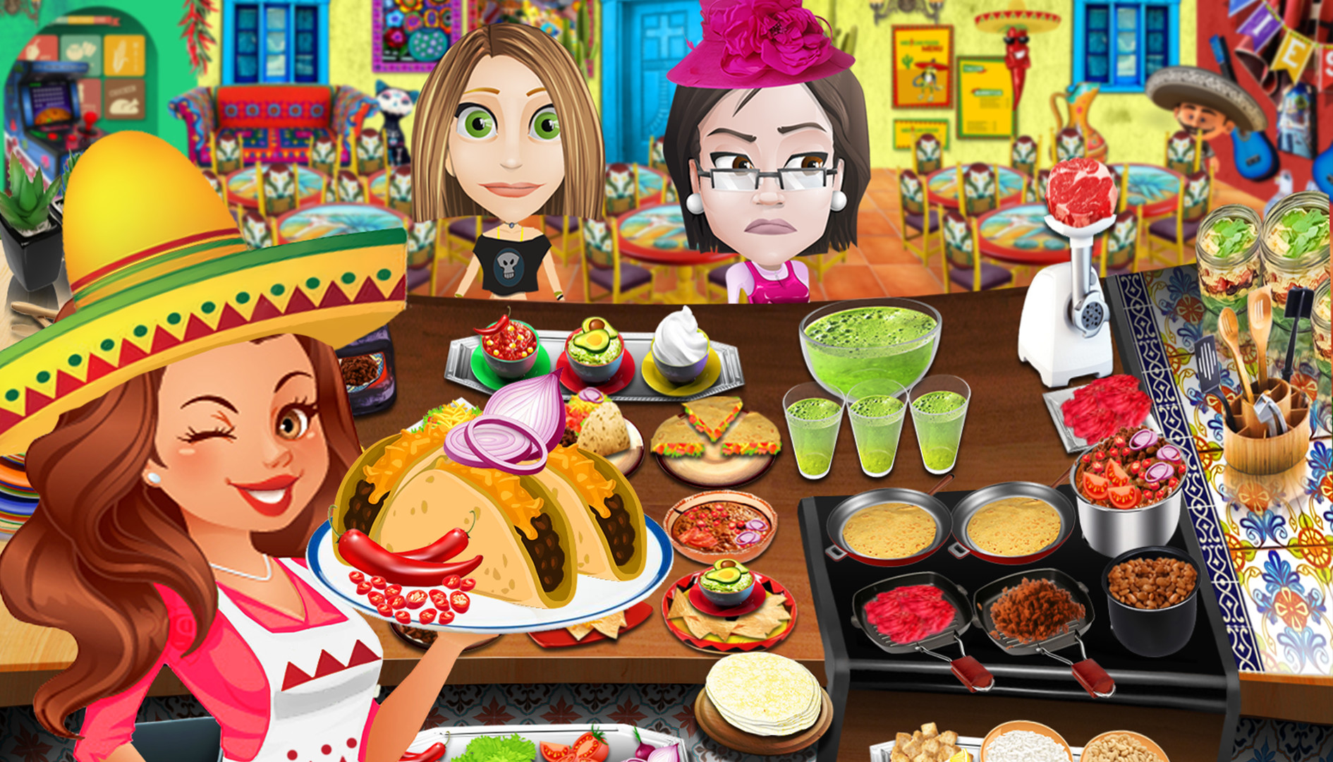 The Cooking Game Game Banner Image